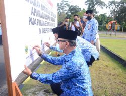 Pemkab Lingga Deklarasikan Gerakan Netralitas Aparatur Sipil Negara
