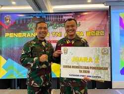 Kadispenad Pimpin Rapat Evaluasi Bidang Penerangan TNI AD 2020