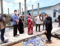 Pelantar Rubuh Tengah Malam, Rahma Langsung Turun ke Lokasi