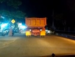 Dum Truk Besar Kembali Lakukan Aktivitas Penimbunan di Sei Jang kota Tanjungpinang