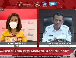 Tampil Live di CNN, Gubernur Paparkan Strategi Menggesa Vaksinasi Bagi Lansia di Kepri