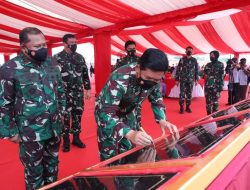 PANGDAM I/BB dan DANREM 033/WP Dampingi PANGLIMA TNI Dalam Rangka Peresmian MAKOGABWILHAN I,II,III dan MONUMEN TRI MATRA