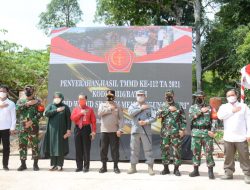 Kapolda Kepri Tutup TMMD ke-112 Kodam I/Bukit Barisan TA.2021 di Kecamatan Bulang Kota Batam Provinsi Kepri