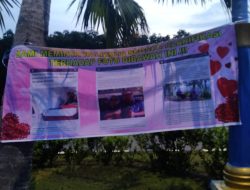 Heboh Spanduk Perselingkuhan Mirip Rahma Dibentangkan di Sejumlah Ruas Jalan Kota Tanjungpinang