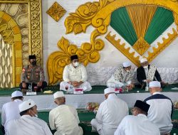 Kapolres Bintan Hadiri Haul Akbar Ke VII 2021 di Masjid AL – AMIN