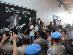 Kegiatan Bhayangkara Mural Festival 2021 di Provinsi Kepri
