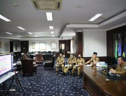 Gubernur Ikuti Rakor PMIB Dari Malaysi Secara Virtual