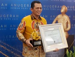 Gubernur Kepri Ansar Ahmad Menjadi Sorotan di Malam ADP 2021