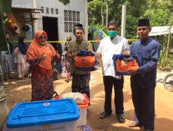 Bergerak Cepat? BPBD Bintan Serahkan Bantuan Untuk Korban Kebakaran di Bukit Batu