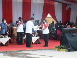Gubernur Kepri Ansar Dampingi Menkumham Hadiri Hari Bhakti Imigrasi ke-72