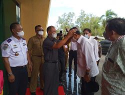 Melalui Pantauan Udara, Menhub RI Tinjau Bandara Udara Busung