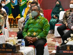 Pj Sekdaprov Kepri Saksikan Peluncuran Hari Pemungutan Suara Pemilu 2024