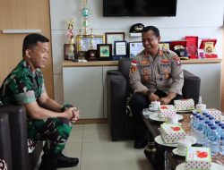 Dandim 0315/Bintan Letkol Inf Tommy Anderson Berkunjung Ke Mapolres Bintan