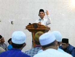 Malam ke-3, Gubernur Ansar Bersafari Ramadhan di Masjid At-Taqwa Tanjung Uban