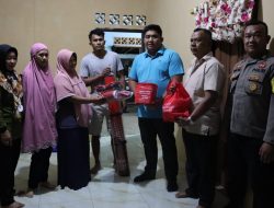 Mendarat Dari Tambelan, Roby Langsung Turun Tinjau Lokasi Banjir Sri Bintan