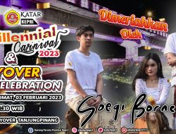 Flyover Celebration Tanjungpinang 2023 Akan Dimeriahkan Oleh Group Band Soegi Bornean