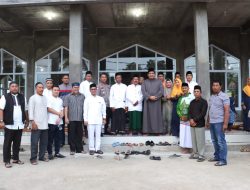 Bupati Bintan Apresiasi Swadaya Masyarakat Lobam Bestari Membangun Mesjid Nurul Istiqomah