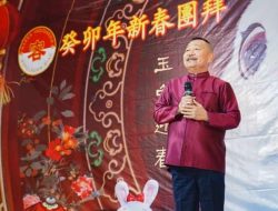 Imlek 2574, Bobby Jayanto Harap Kelompok Senam Ai Sing Makin Sukses