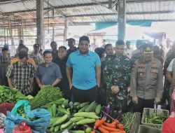 Sidak Bahan Pokok di Pasar Baru Tanjung Uban, Roby: Alhamdulillah Saat Ini Masih Aman, Harga Cendrung Stabil