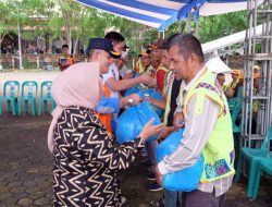 198 Juru Parkir Terima Bantuan Sembako dari Pemko Tanjungpinang