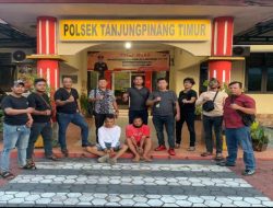 Polisi Berhasil  Ringkus Dua Pelaku Pembobol Brankas di Tanjungpinang