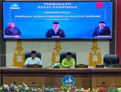 DPRD Bintan Gelar Paripurna LKPj, Bupati Paparkan Capaian Kinerjanya