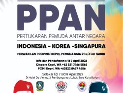 Gubernur Ansar Ajak Pemuda-Pemudi Kepri Ikuti Seleksi PPAN