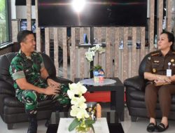 Dandim 0315/Tanjungpinang Sambut Sangat Silaturahmi Kajari Tanjungpinang