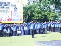Peringati Hari Kebangkitan Nasional ke-115, Wako Rahma Pimpin Upacara Bendera