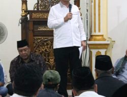 Hadiri Halal Bihalal Warga Kavling Lama Batu Aji, Gubernur Ansar Disambut Lantunan Shalawat
