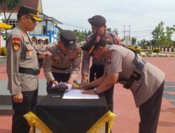 AKP Marganda Pandapotan SH Resmi Jabat Kasatreskrim Polres Bintan