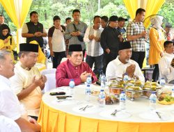 Gubernur Ansar Halal Bi Halal Bersama Wakil Ketua I DPRD Kepri dan Masyarakat Tiban Kota Batam