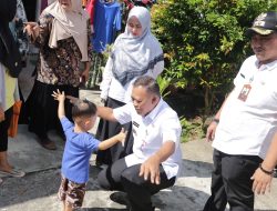 Gencar Turunkan Angka Stunting, Endang Abdullah Tinjau Giat Posyandu