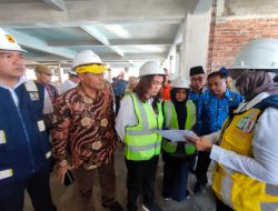 Wali Kota Rahma Bersama Anggota DPR RI Tinjau Pembangunan Pasar Baru