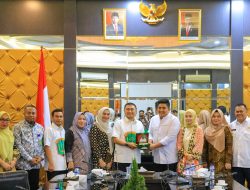 Bupati Bintan Roby Terima Kunjungan Studi Tiru Pemkab Labuhan Batu Utara