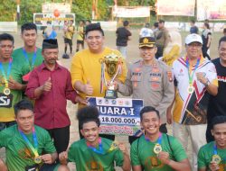 Bupati Bintan Tutup Turnamen Sepak Bola Bintan Bukit Batu Cup V 2023