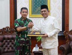 Pamit Pindah Tugas, Laksma Kemas Silaturahmi Bersama Gubernur Ansar