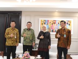 Gubernur Ansar Laporkan Progres Pembangunan BLK Karimun dan Batam Kepada Menaker RI