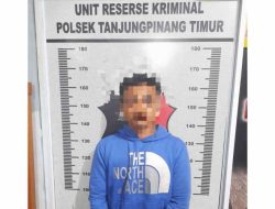 Curi Televisi Hingga Handphone di Rumah Teman, Pria di Tanjungpinang Ditangkap