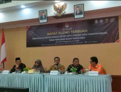 KPU Tanjungpinang Tetapkan DPT Pemilu 2024, Ini Jumlah Sebarannya