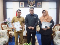 Bupati Bintan, Roby Kurniawan Tunjuk Nafriyon Jabat Plt. Kadis PMD Bintan