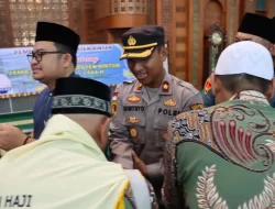Polres Bintan Melaksanakan Pengamanan Kepulangan Jama’ah Haji Asal Kabupaten Bintan