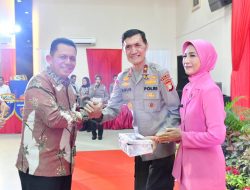 Gubernur Ansar Hadiri Kenal Pamit Wakpolda Kepri, Brigjen Pol Agus Suharnoko Digantikan Oleh Brigjen Pol Asep Safrudin