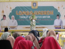 Dewi Ansar Buka Lomba Hadrah Tingkat Kabupaten Bintan Tahun 2023