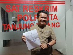 Diduga Cemarkan Nama Baiknya, Bowo Laporkan Oknum Wartawan ke Polresta Tanjungpinang