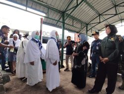 Rahma Sambut 214 Jemaah Haji Kota Tanjungpinang di Pelabuhan SbP