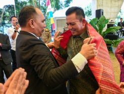 Gubernur Ansar Hadiri Perayaan HUT ke-40 HKBP Rogate Kijang