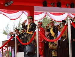 Upacara Peringatan HUT ke-78 Kemerdekaan RI Tingkat Provinsi Kepri di Natuna Berlangsung Khidmat