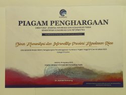 Diskominfo Kepri Raih Piagam Apresiasi atas Perannya dalam Mendukung KTT Ke-42 ASEAN