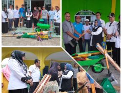 Bentuk Kepedulian Pemko Terhadap Kebersihan Lingkungan, Rahma Serahkan Bantuan Peralatan Gotong Royong
